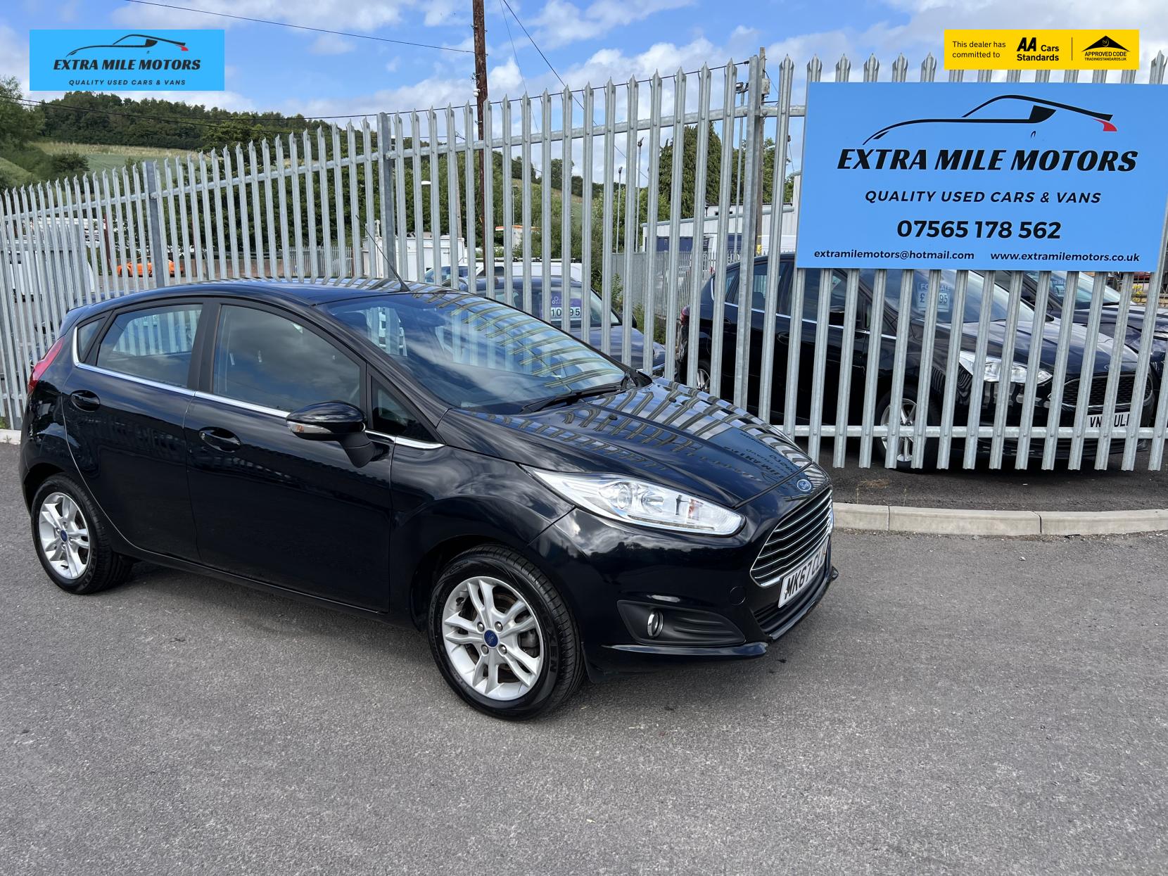 Ford Fiesta 1.0T EcoBoost Zetec Hatchback 5dr Petrol Manual Euro 6 (s/s) (100 ps)