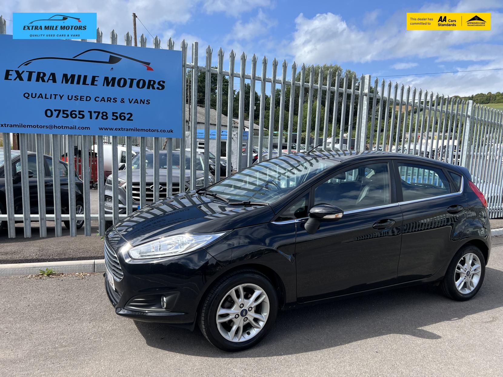 Ford Fiesta 1.0T EcoBoost Zetec Hatchback 5dr Petrol Manual Euro 6 (s/s) (100 ps)