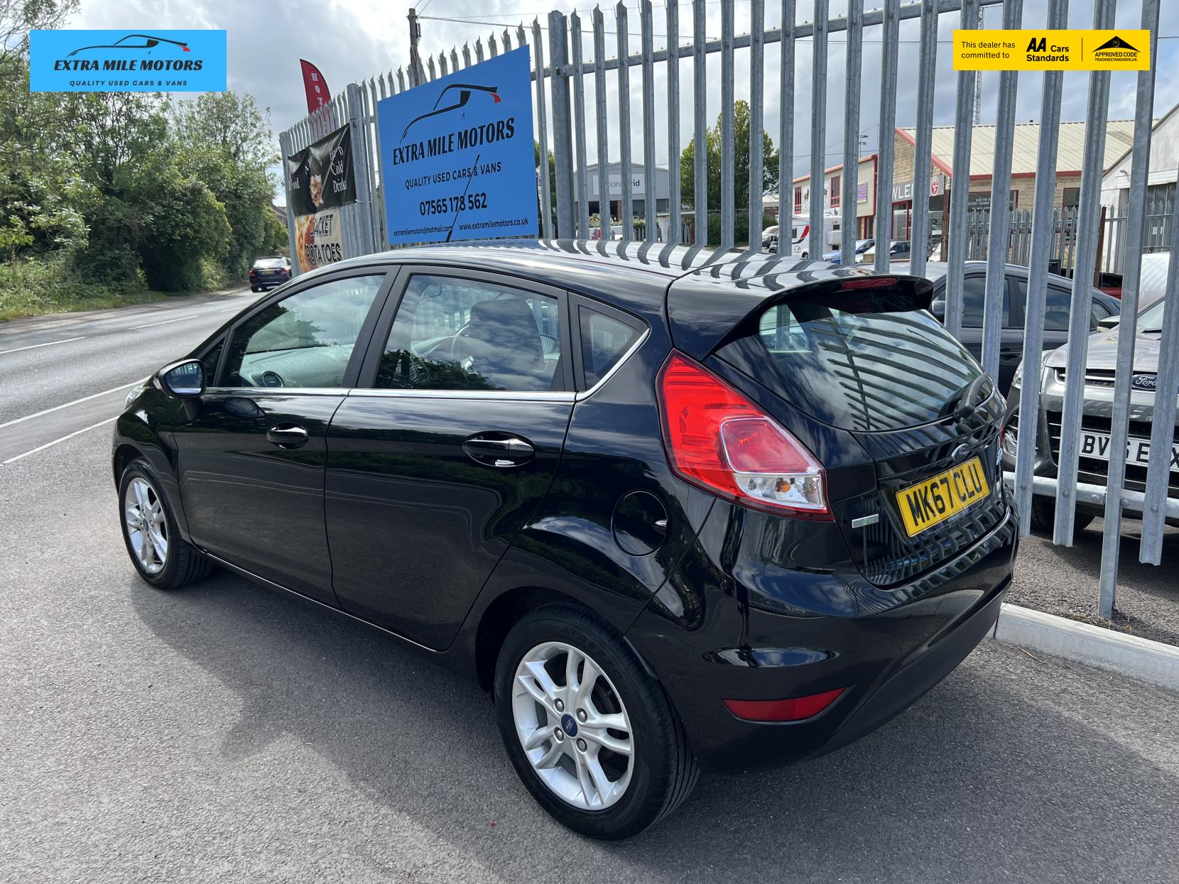 Ford Fiesta 1.0T EcoBoost Zetec Hatchback 5dr Petrol Manual Euro 6 (s/s) (100 ps)