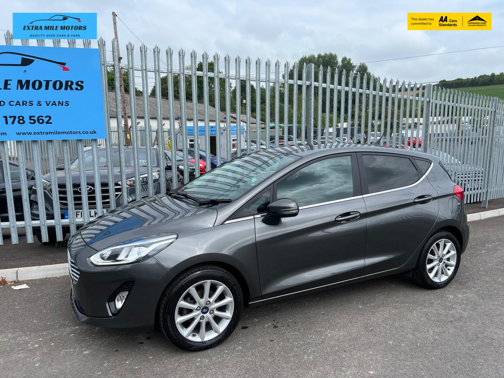 Ford Fiesta 1.0T EcoBoost GPF Titanium Hatchback 5dr Petrol Manual Euro 6 (s/s) (100 ps)