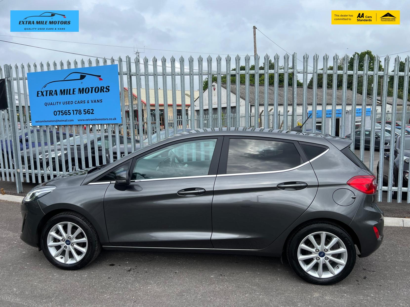 Ford Fiesta 1.0T EcoBoost GPF Titanium Hatchback 5dr Petrol Manual Euro 6 (s/s) (100 ps)