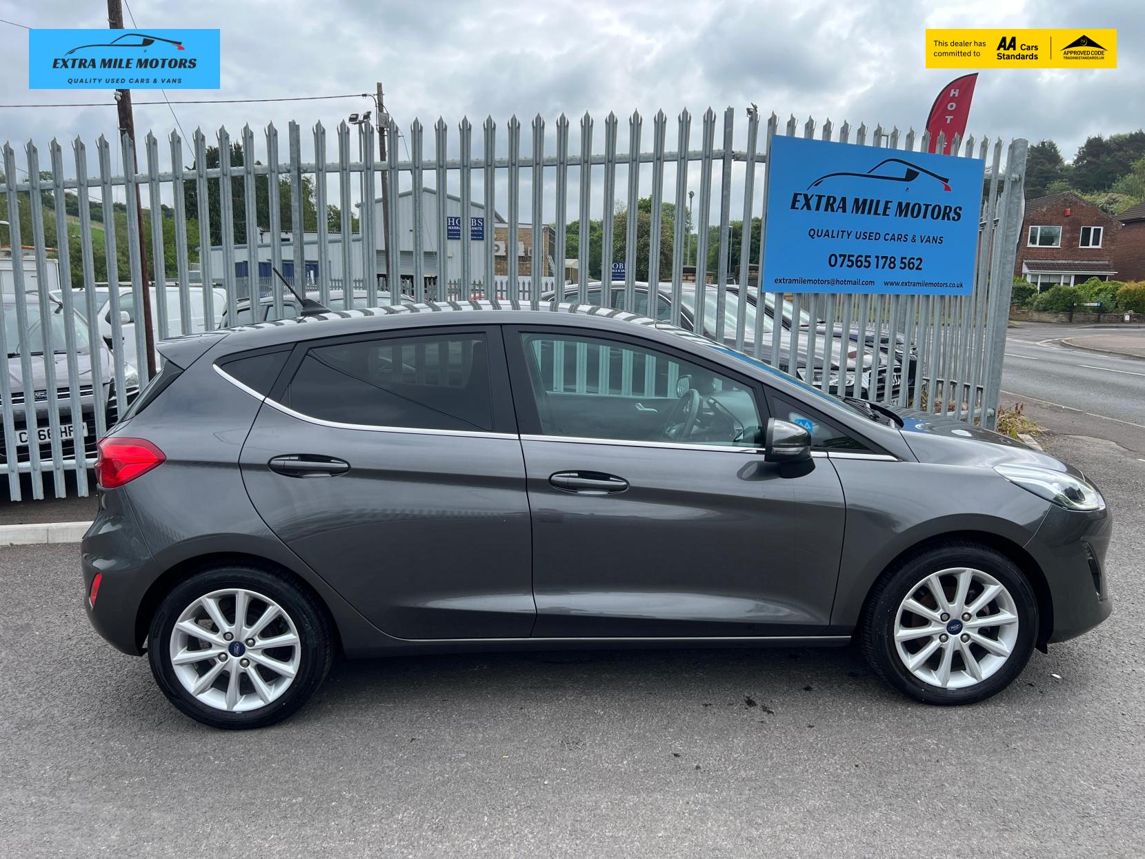 Ford Fiesta 1.0T EcoBoost GPF Titanium Hatchback 5dr Petrol Manual Euro 6 (s/s) (100 ps)