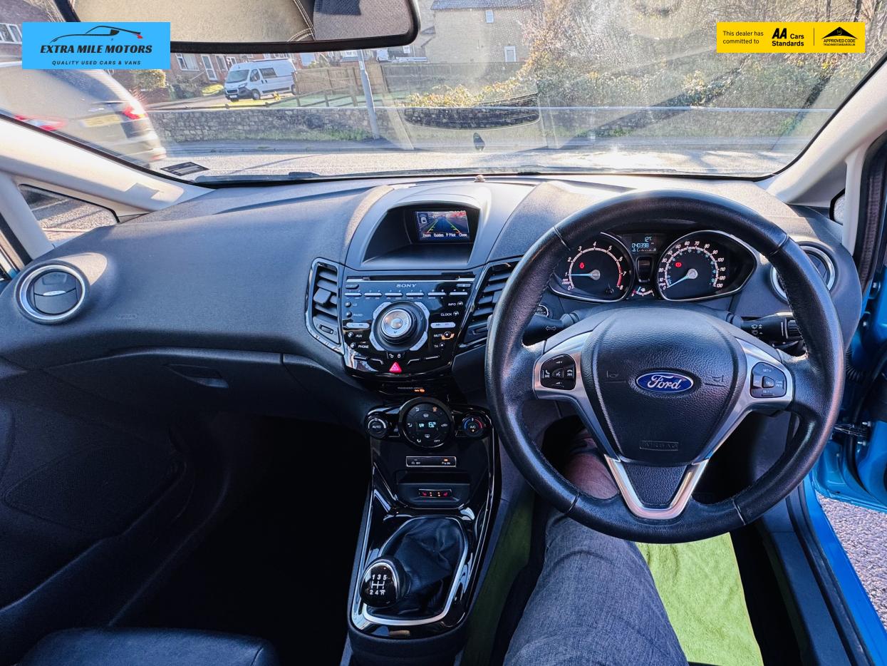 Ford Fiesta 1.0T EcoBoost Titanium Hatchback 5dr Petrol Manual Euro 6 (s/s) (125 ps)