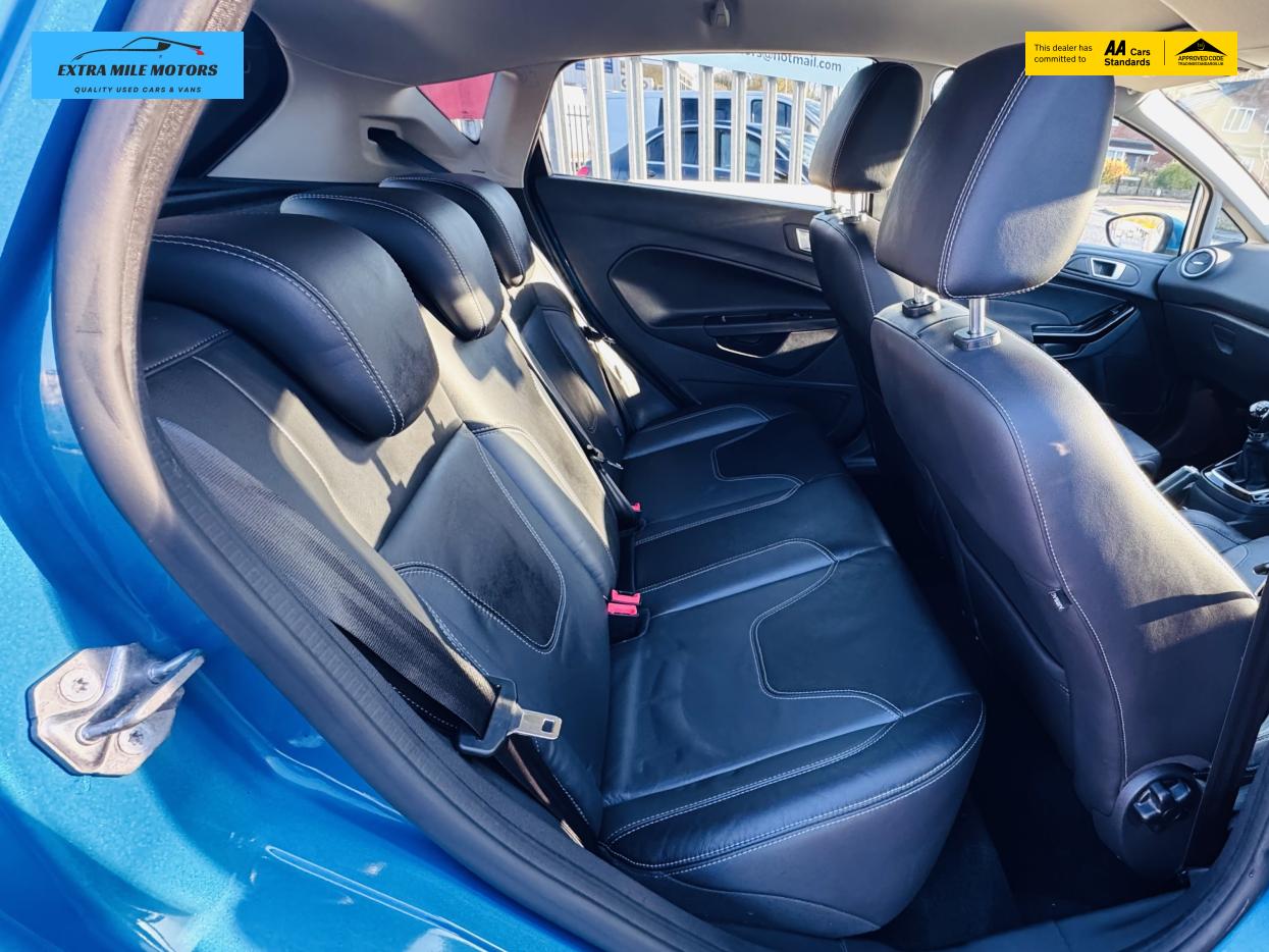 Ford Fiesta 1.0T EcoBoost Titanium Hatchback 5dr Petrol Manual Euro 6 (s/s) (125 ps)