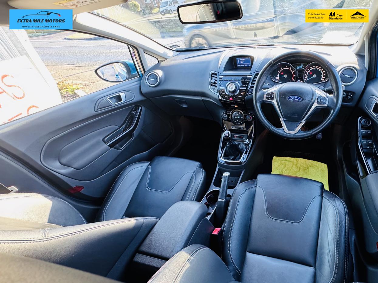 Ford Fiesta 1.0T EcoBoost Titanium Hatchback 5dr Petrol Manual Euro 6 (s/s) (125 ps)