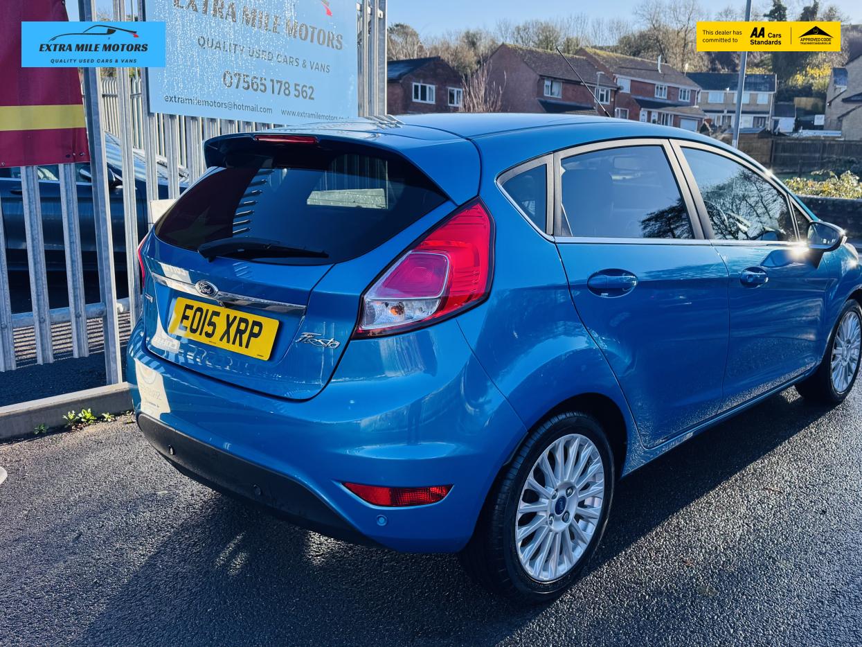 Ford Fiesta 1.0T EcoBoost Titanium Hatchback 5dr Petrol Manual Euro 6 (s/s) (125 ps)