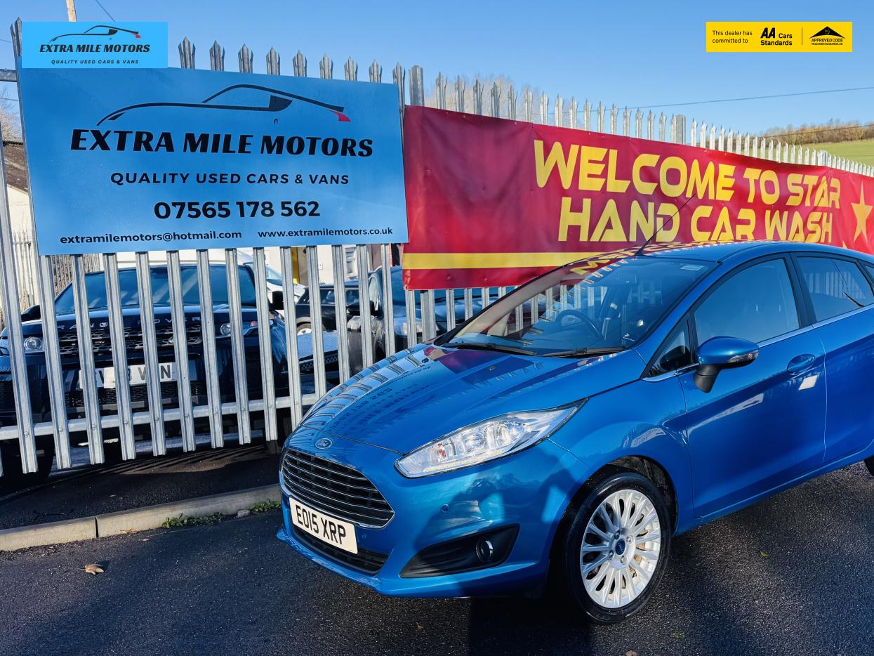 Ford Fiesta 1.0T EcoBoost Titanium Hatchback 5dr Petrol Manual Euro 6 (s/s) (125 ps)