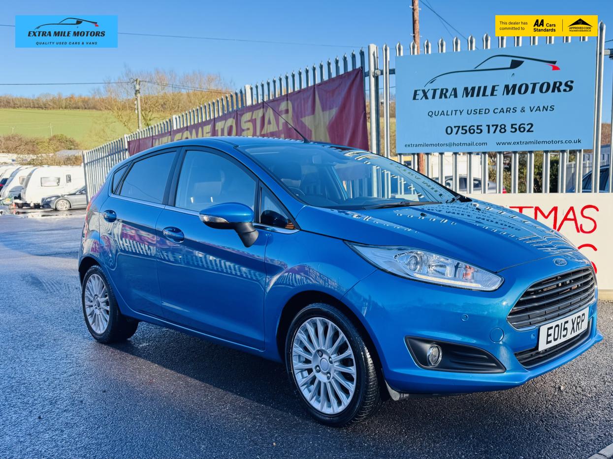 Ford Fiesta 1.0T EcoBoost Titanium Hatchback 5dr Petrol Manual Euro 6 (s/s) (125 ps)