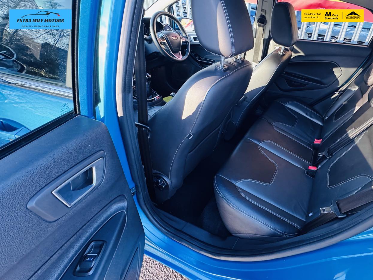 Ford Fiesta 1.0T EcoBoost Titanium Hatchback 5dr Petrol Manual Euro 6 (s/s) (125 ps)