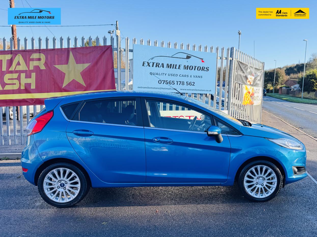 Ford Fiesta 1.0T EcoBoost Titanium Hatchback 5dr Petrol Manual Euro 6 (s/s) (125 ps)