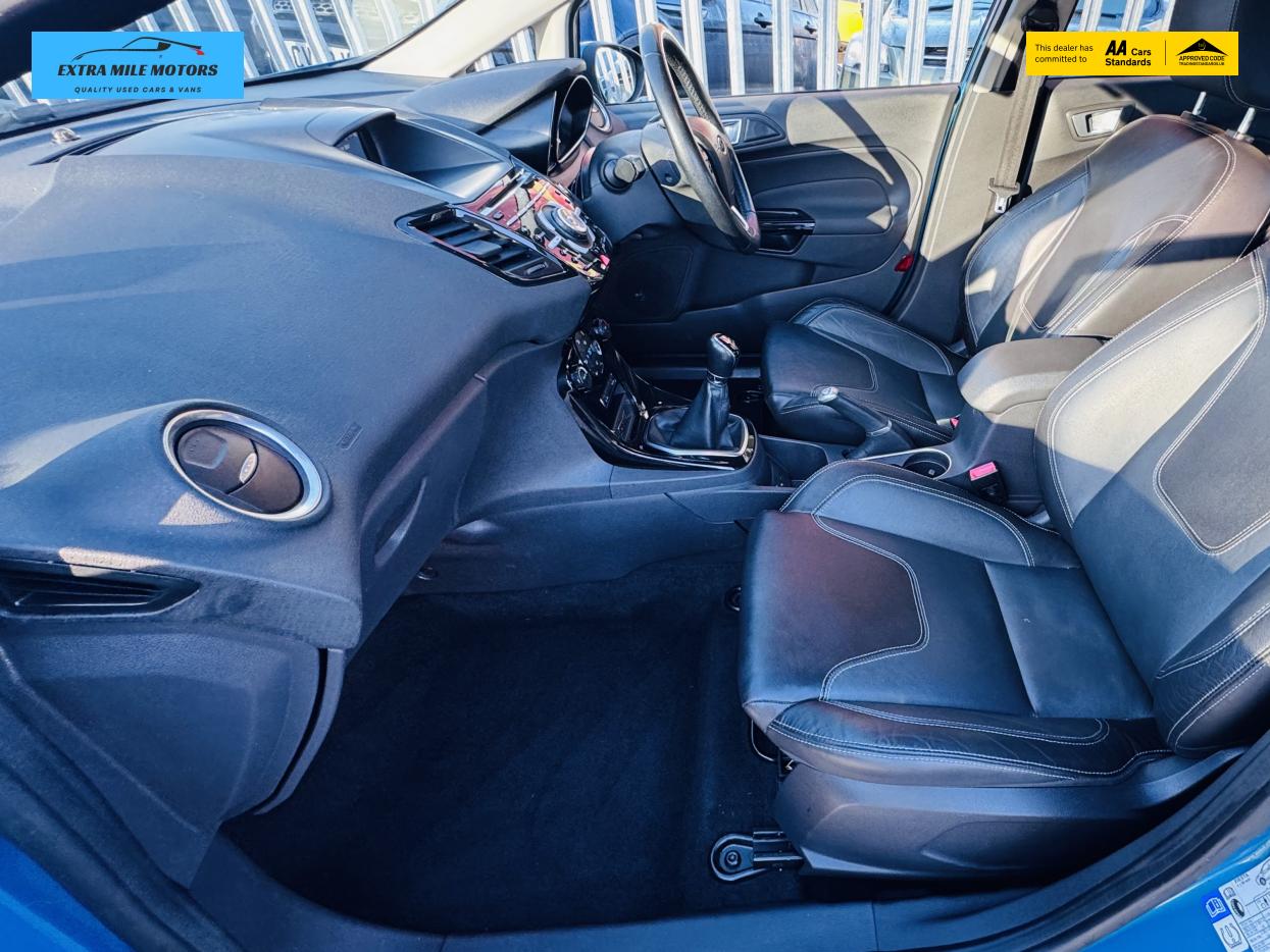 Ford Fiesta 1.0T EcoBoost Titanium Hatchback 5dr Petrol Manual Euro 6 (s/s) (125 ps)