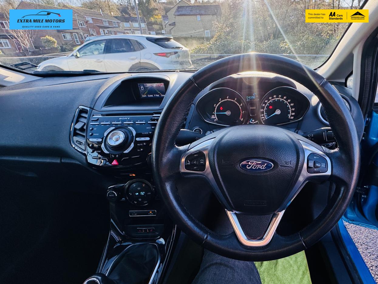 Ford Fiesta 1.0T EcoBoost Titanium Hatchback 5dr Petrol Manual Euro 6 (s/s) (125 ps)