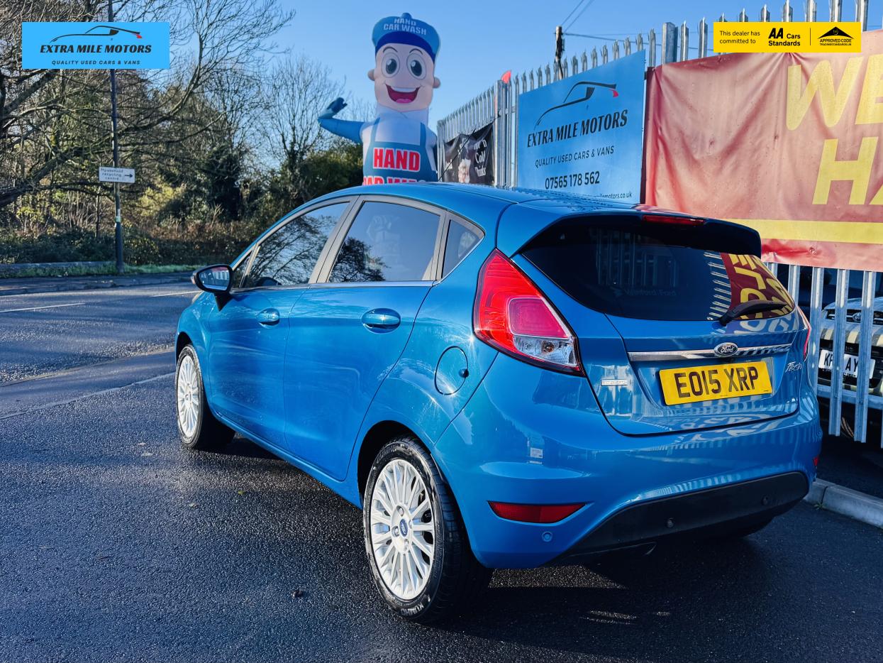 Ford Fiesta 1.0T EcoBoost Titanium Hatchback 5dr Petrol Manual Euro 6 (s/s) (125 ps)