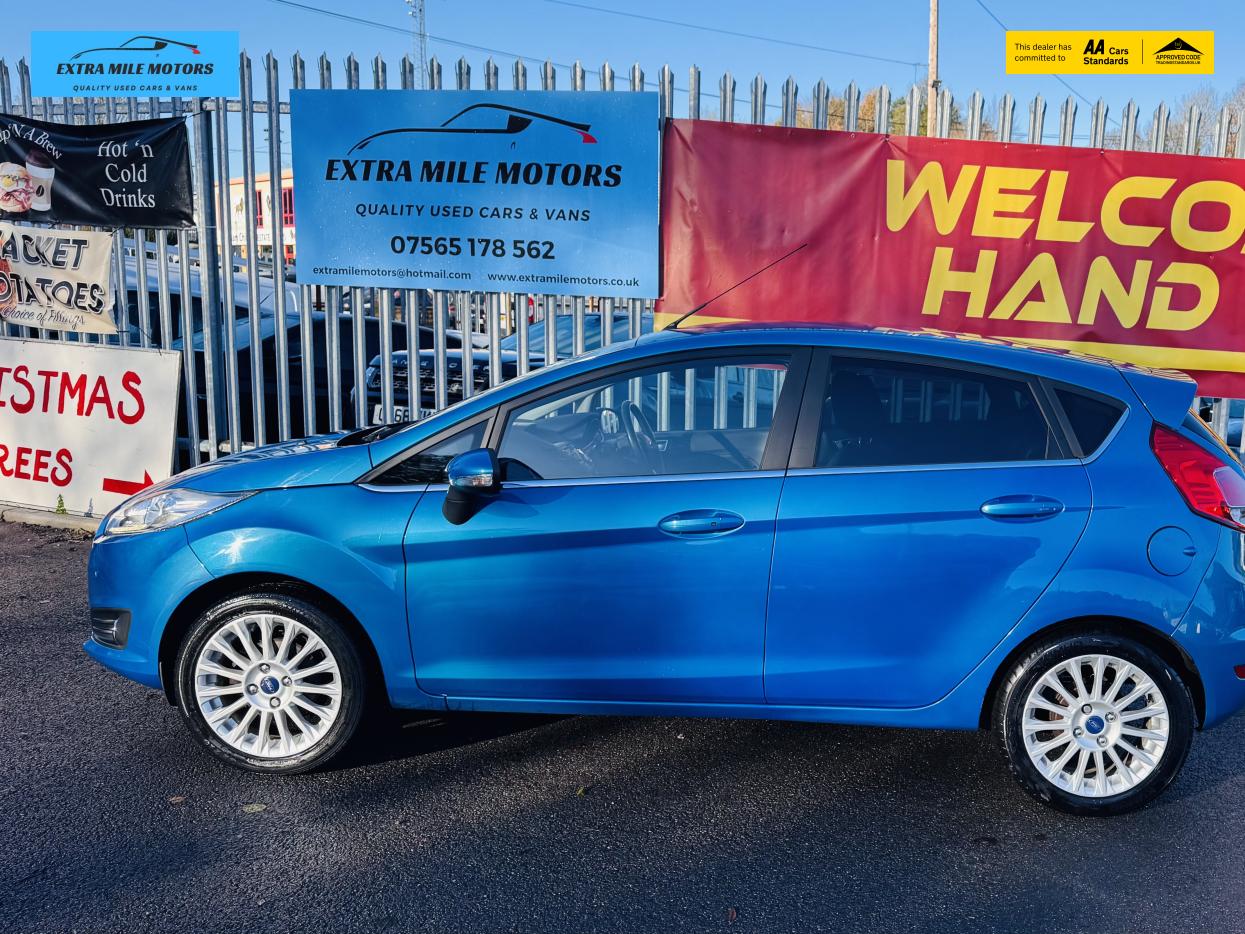 Ford Fiesta 1.0T EcoBoost Titanium Hatchback 5dr Petrol Manual Euro 6 (s/s) (125 ps)