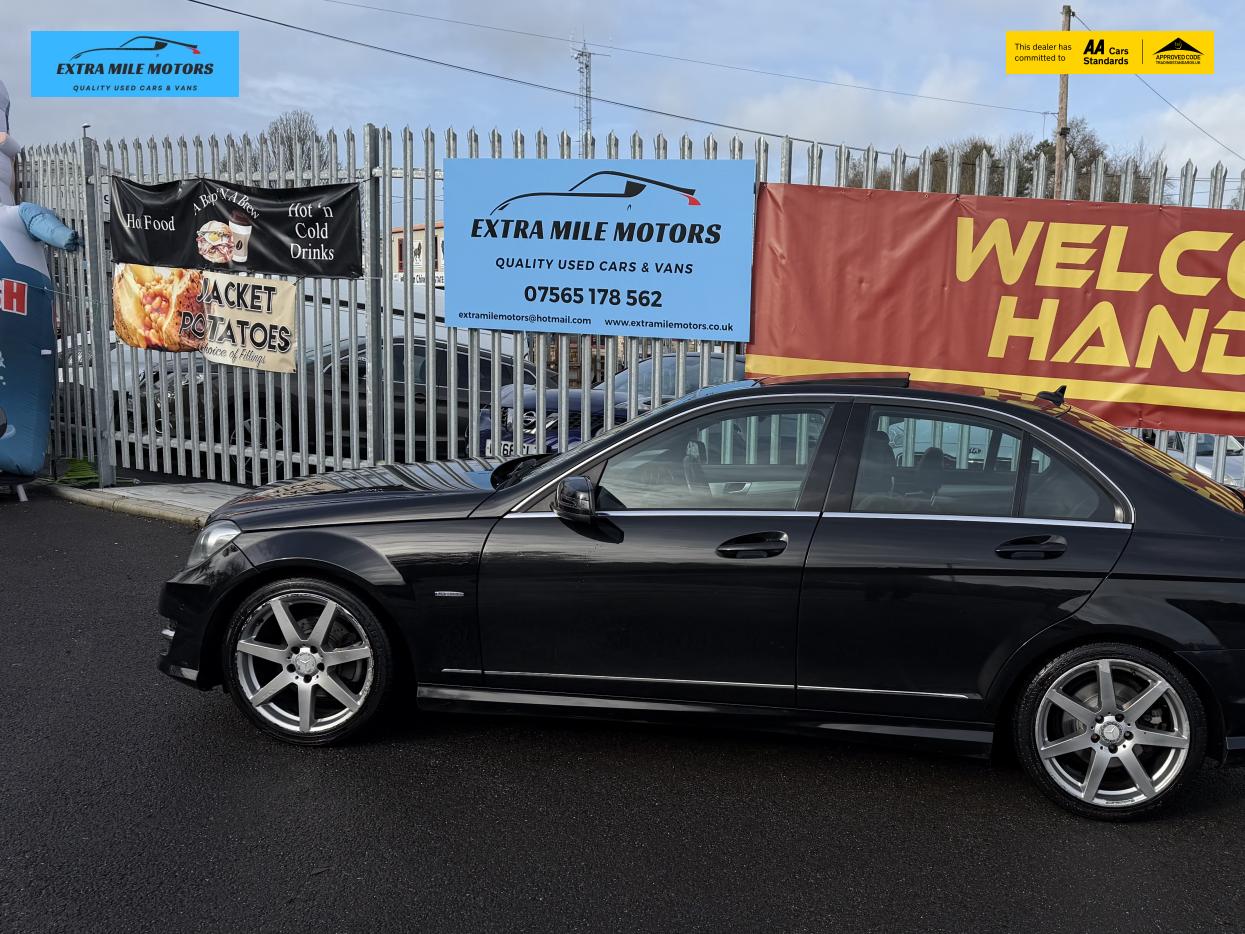 Mercedes-Benz C Class 2.1 C250 CDI BlueEfficiency Sport Saloon 4dr Diesel G-Tronic+ Euro 5 (s/s) (204 ps)