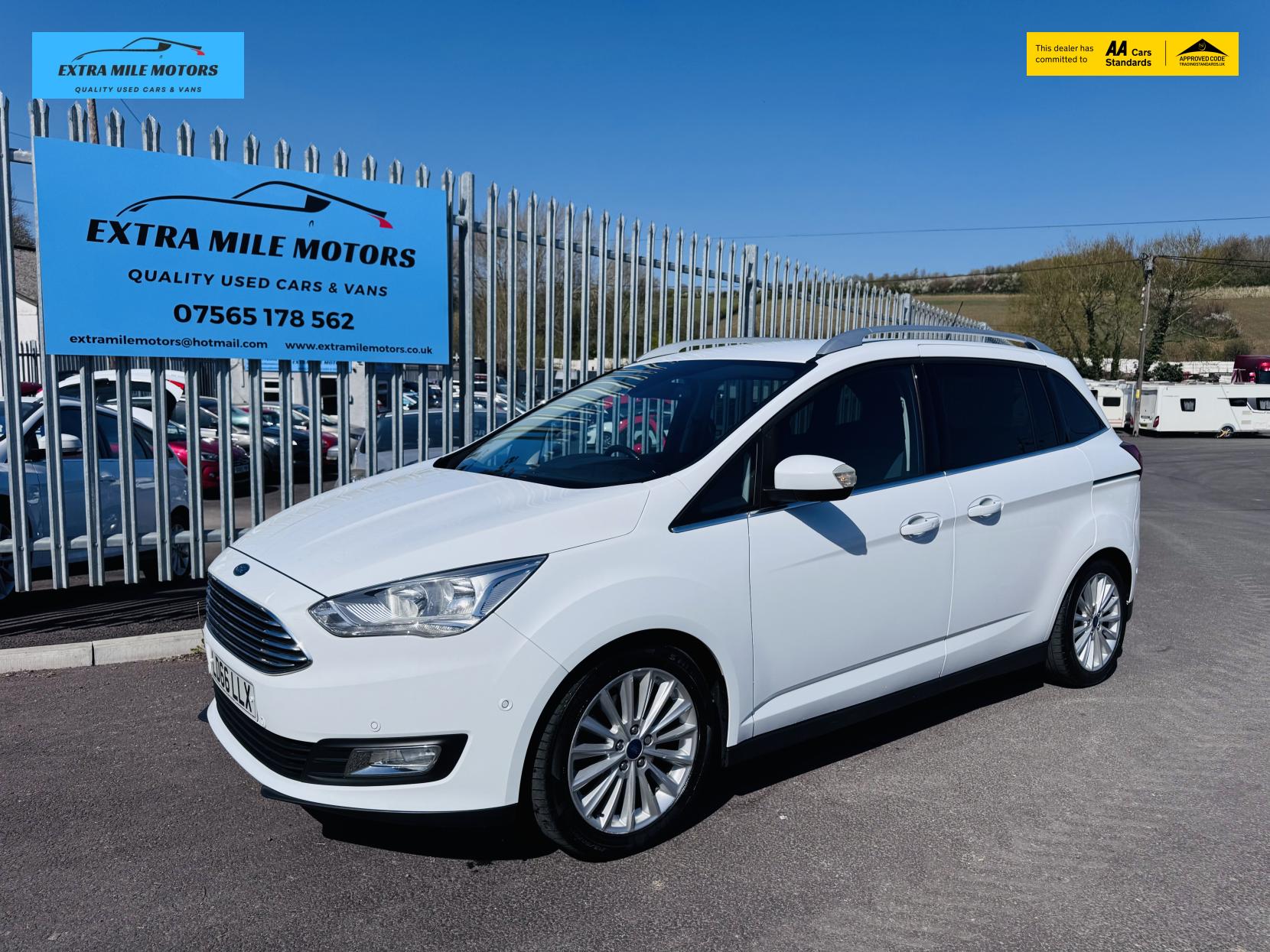 Ford Grand C-Max 1.5 TDCi Titanium MPV 5dr Diesel Powershift Euro 6 (s/s) (Nav) (120 ps)