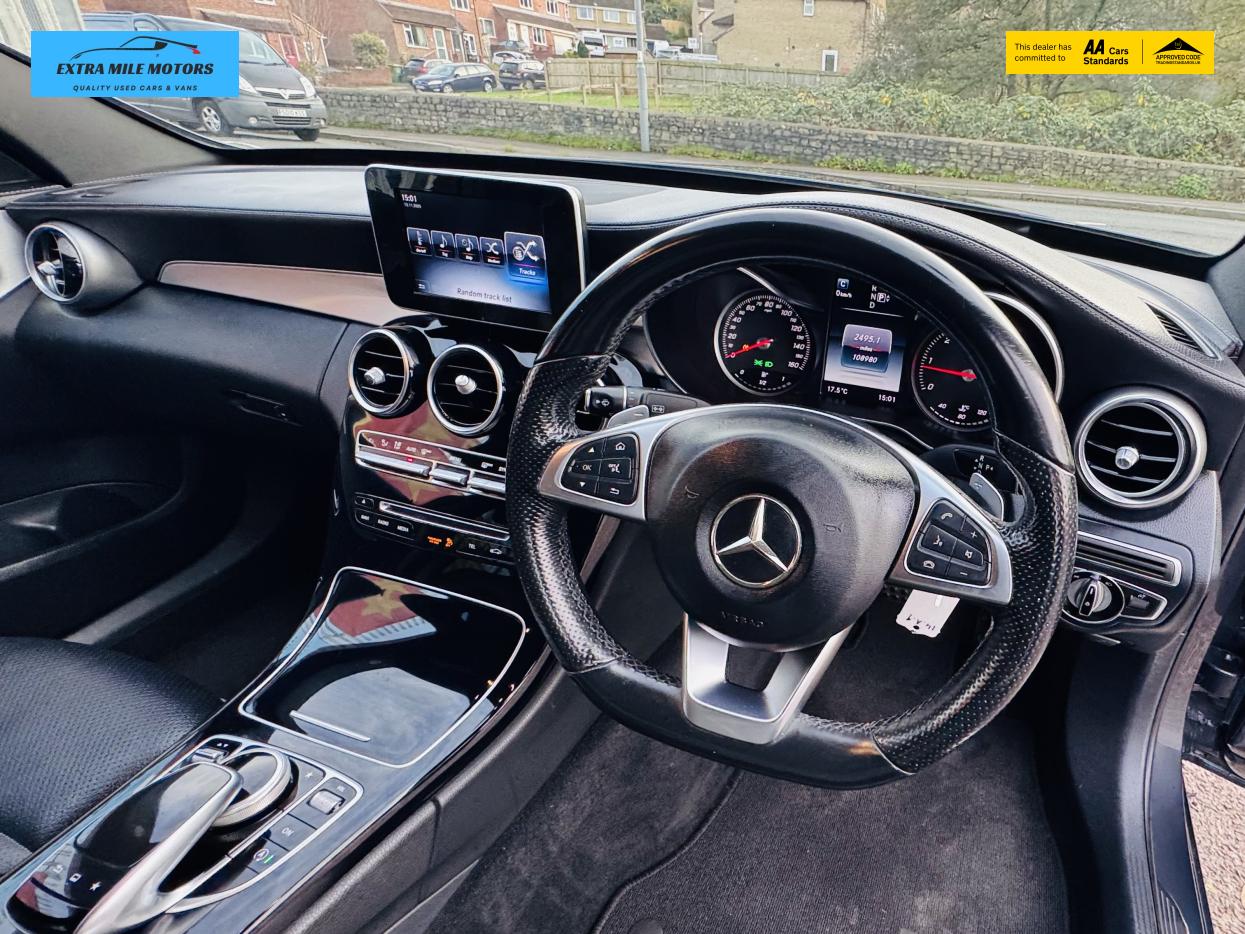 Mercedes-Benz C Class 2.1 C250 BlueTEC AMG Line Saloon 4dr Diesel G-Tronic+ Euro 6 (s/s) (204 ps)