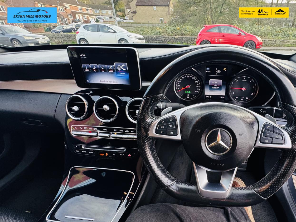 Mercedes-Benz C Class 2.1 C250 BlueTEC AMG Line Saloon 4dr Diesel G-Tronic+ Euro 6 (s/s) (204 ps)