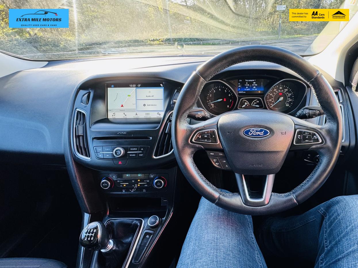 Ford Focus 1.0T EcoBoost Titanium Hatchback 5dr Petrol Manual Euro 6 (s/s) (125 ps)