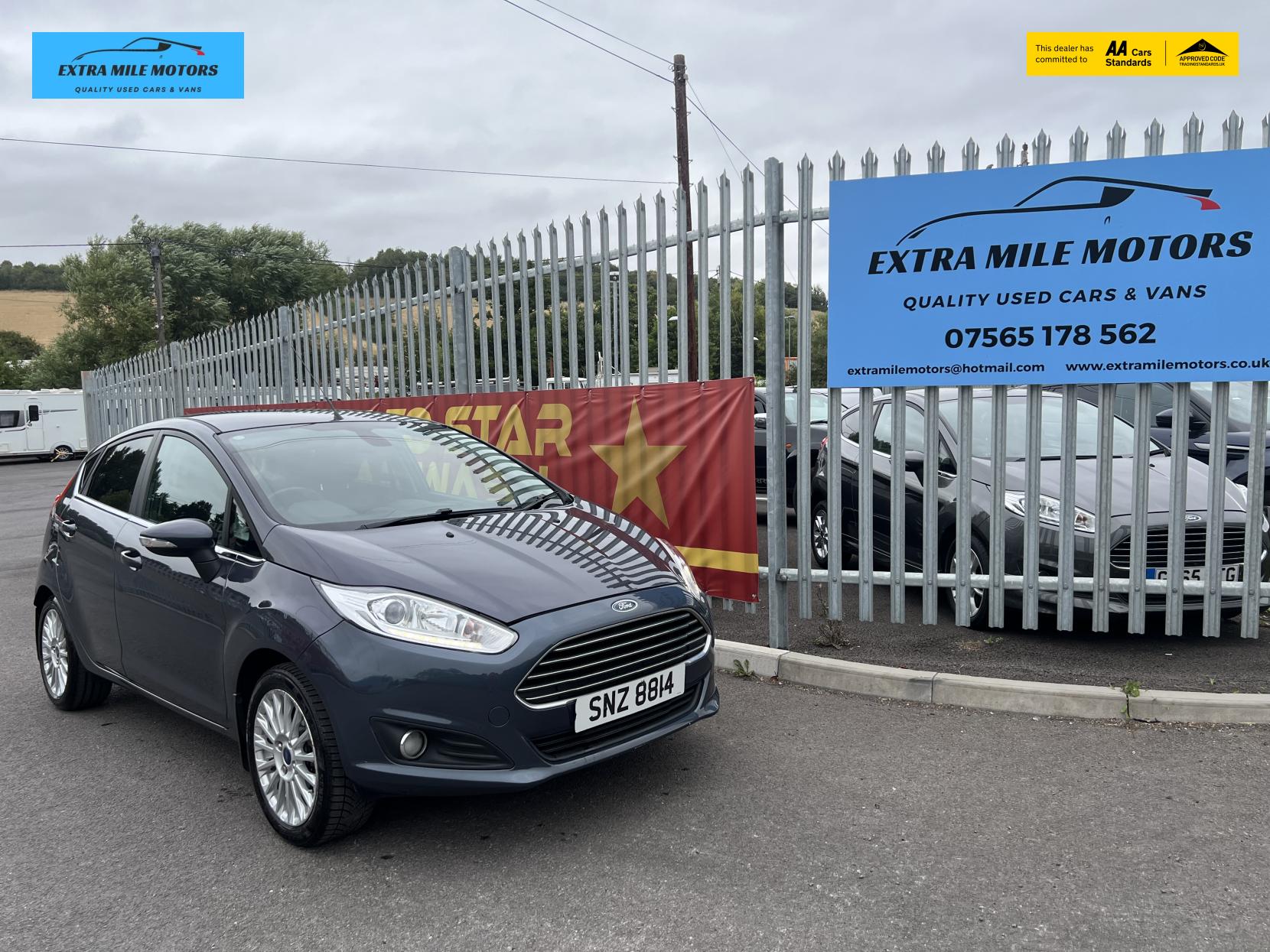 Ford Fiesta 1.6 Titanium Hatchback 5dr Petrol Powershift Euro 5 (105 ps)