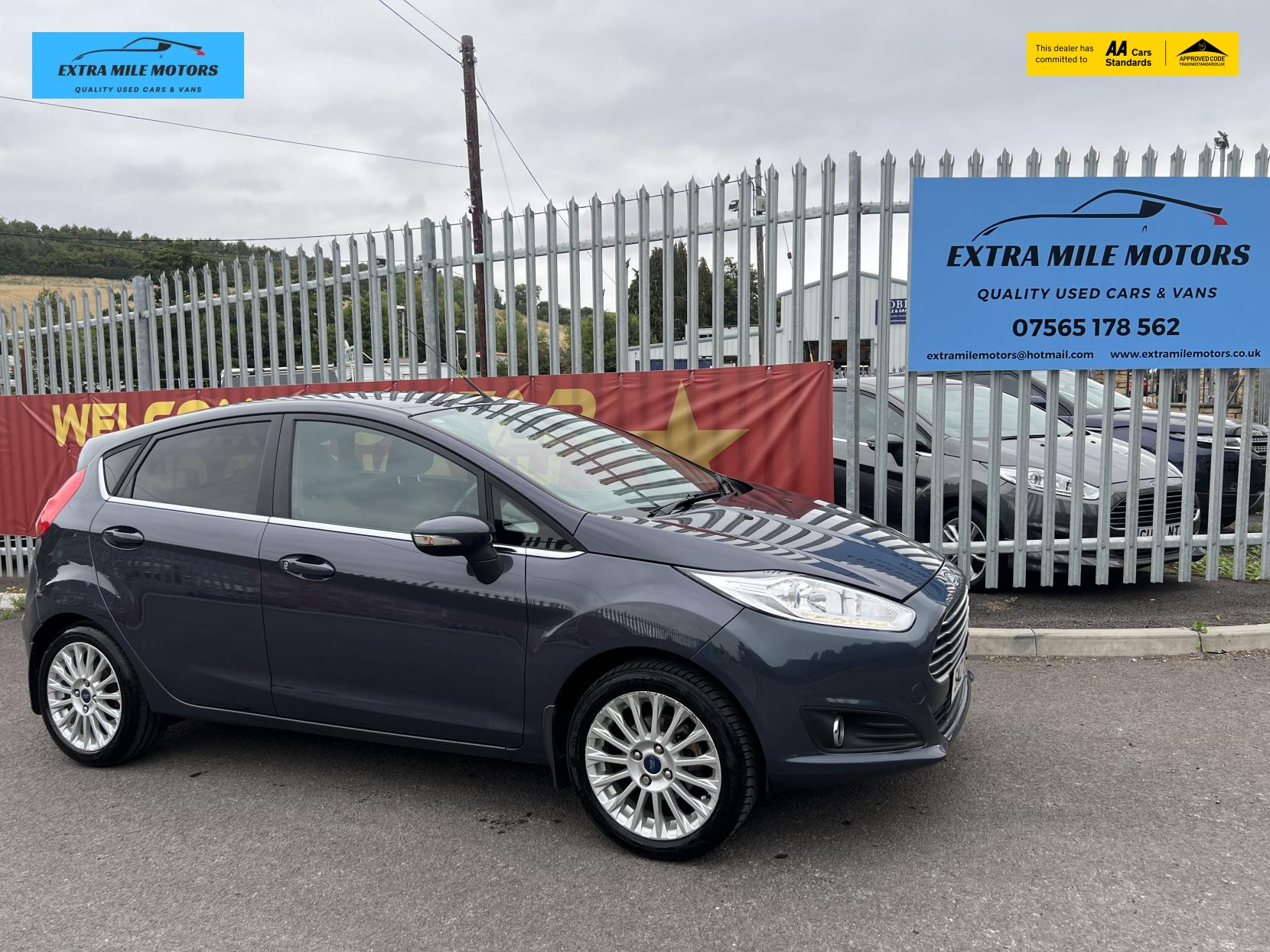 Ford Fiesta 1.6 Titanium Hatchback 5dr Petrol Powershift Euro 5 (105 ps)
