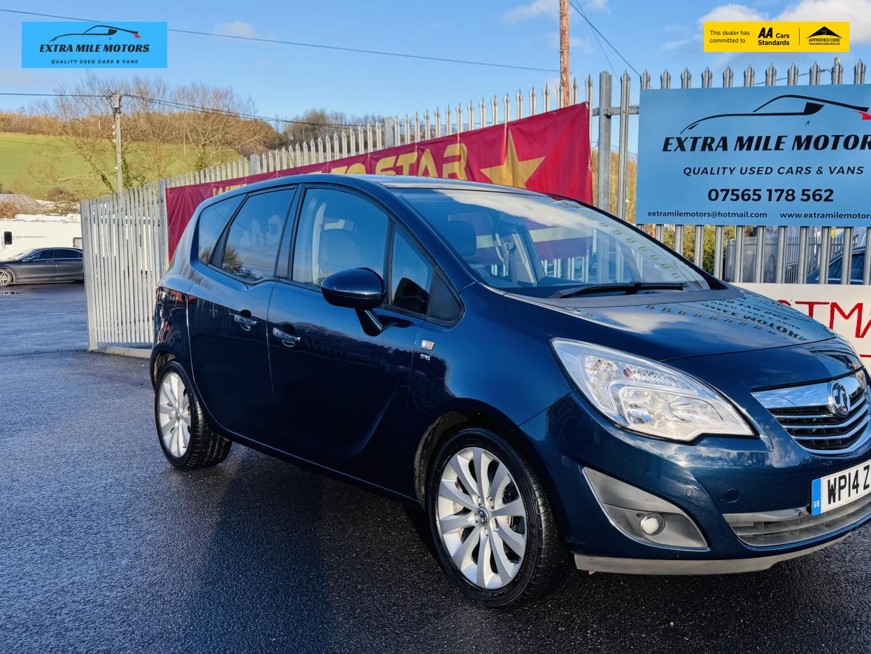 Vauxhall Meriva 1.4T 16V SE MPV 5dr Petrol Manual Euro 5 (120 ps)