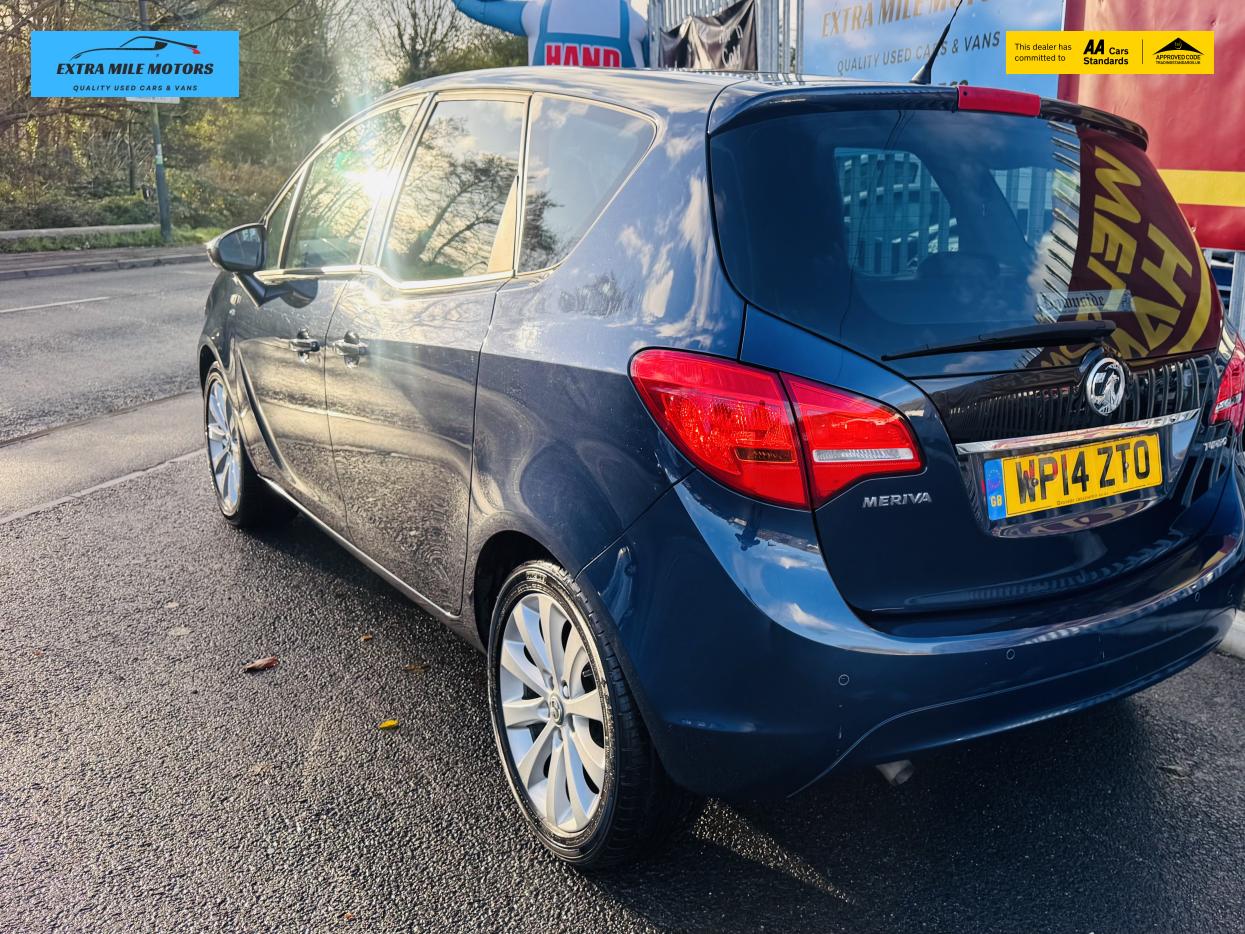Vauxhall Meriva 1.4T 16V SE MPV 5dr Petrol Manual Euro 5 (120 ps)