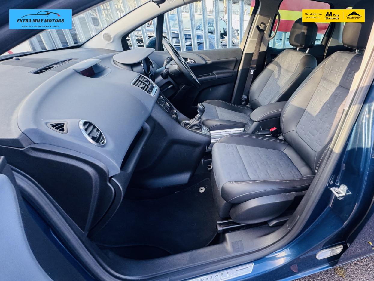 Vauxhall Meriva 1.4T 16V SE MPV 5dr Petrol Manual Euro 5 (120 ps)