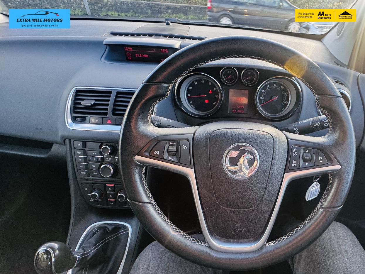 Vauxhall Meriva 1.4T 16V SE MPV 5dr Petrol Manual Euro 5 (120 ps)