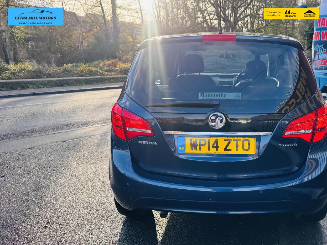 Vauxhall Meriva 1.4T 16V SE MPV 5dr Petrol Manual Euro 5 (120 ps)
