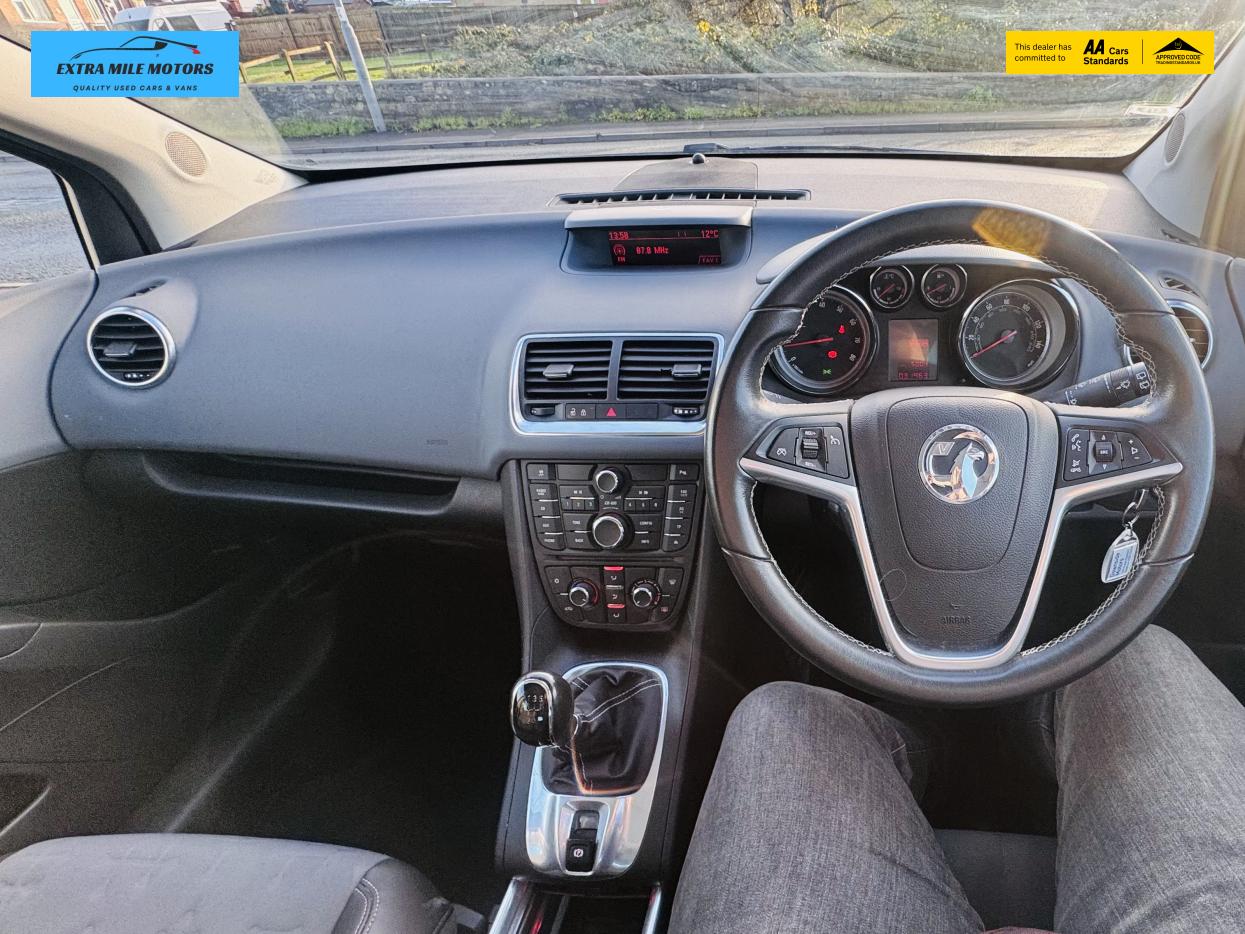 Vauxhall Meriva 1.4T 16V SE MPV 5dr Petrol Manual Euro 5 (120 ps)