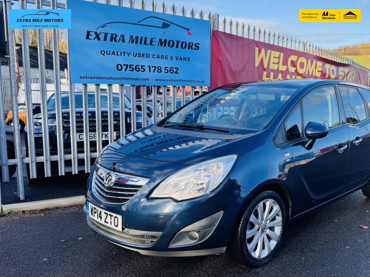 Vauxhall Meriva 1.4T 16V SE MPV 5dr Petrol Manual Euro 5 (120 ps)
