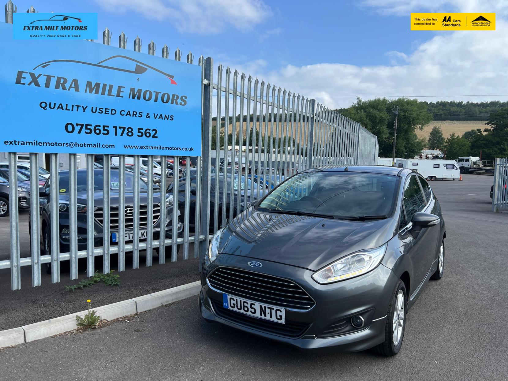 Ford Fiesta 1.0T EcoBoost Zetec Hatchback 3dr Petrol Manual Euro 6 (s/s) (100 ps)
