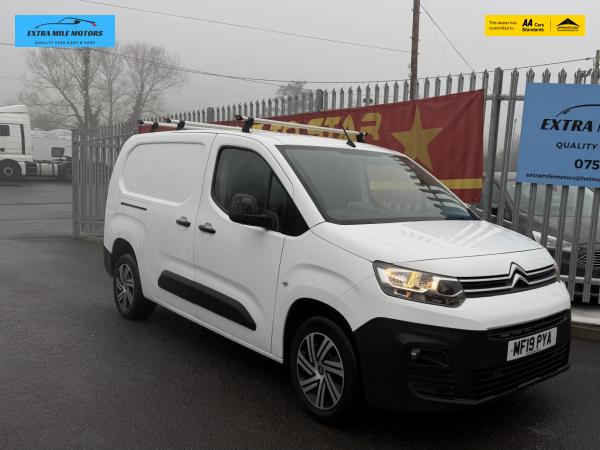 Citroen Berlingo 1.6 BlueHDi 950 Enterprise XL Panel Van 6dr Diesel Manual LWB Euro 6 (s/s) (100 ps)