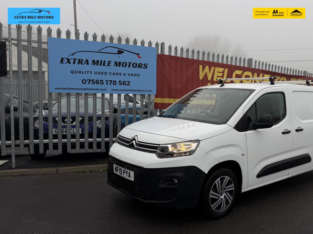 Citroen Berlingo 1.6 BlueHDi 950 Enterprise XL Panel Van 6dr Diesel Manual LWB Euro 6 (s/s) (100 ps)