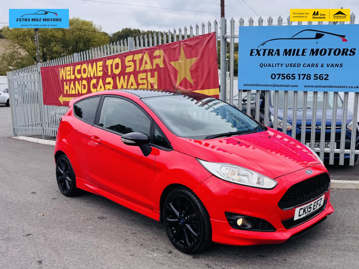 Ford Fiesta 1.0T EcoBoost Zetec S Red Edition Hatchback 3dr Petrol Manual Euro 6 (s/s) (140 ps)