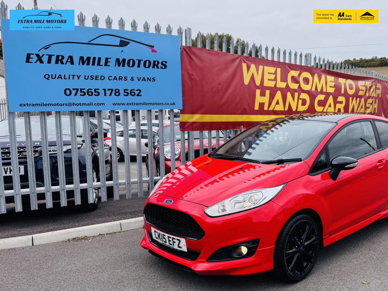 Ford Fiesta 1.0T EcoBoost Zetec S Red Edition Hatchback 3dr Petrol Manual Euro 6 (s/s) (140 ps)