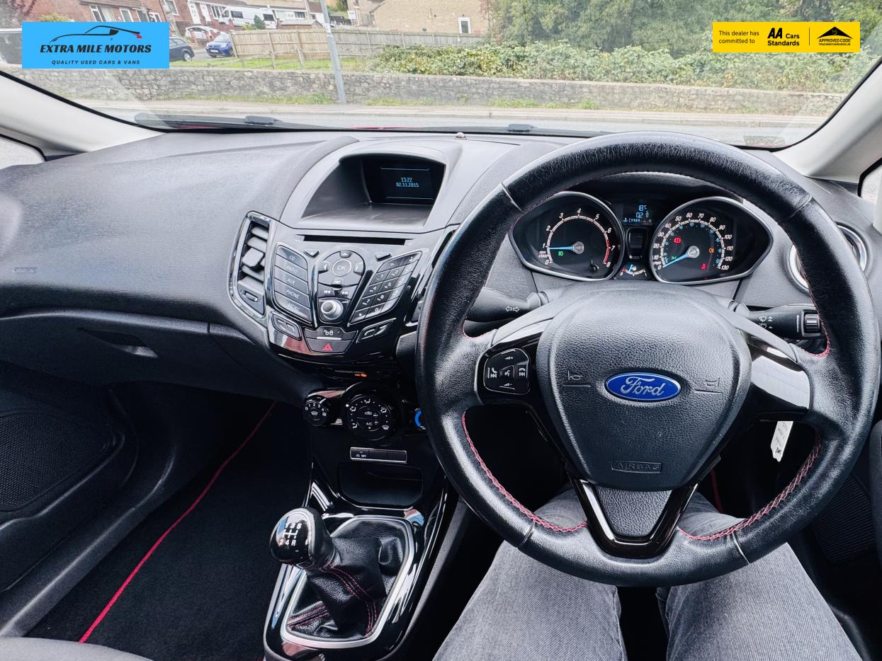 Ford Fiesta 1.0T EcoBoost Zetec S Red Edition Hatchback 3dr Petrol Manual Euro 6 (s/s) (140 ps)