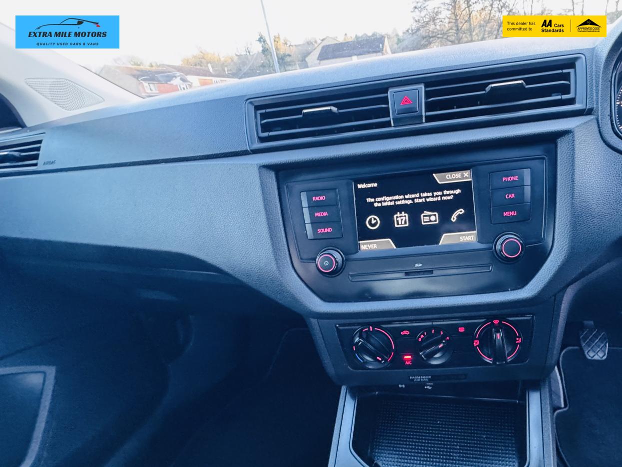 SEAT Ibiza 1.0 MPI S Hatchback 5dr Petrol Manual Euro 6 (s/s) (75 ps)