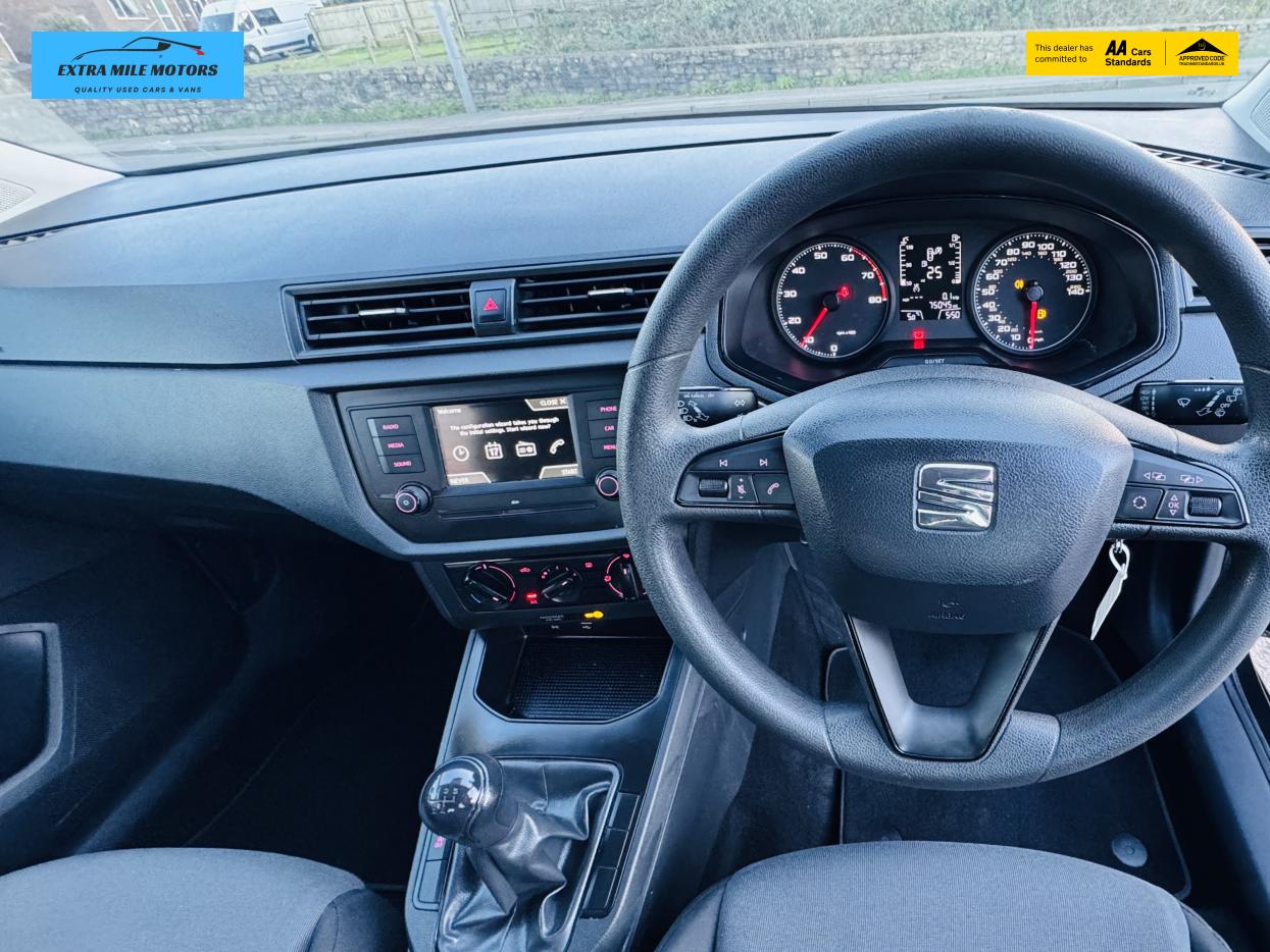 SEAT Ibiza 1.0 MPI S Hatchback 5dr Petrol Manual Euro 6 (s/s) (75 ps)