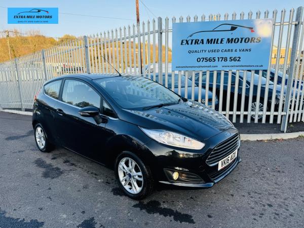 Ford Fiesta 1.0T EcoBoost Zetec Hatchback 3dr Petrol Manual Euro 6 (s/s) (100 ps)