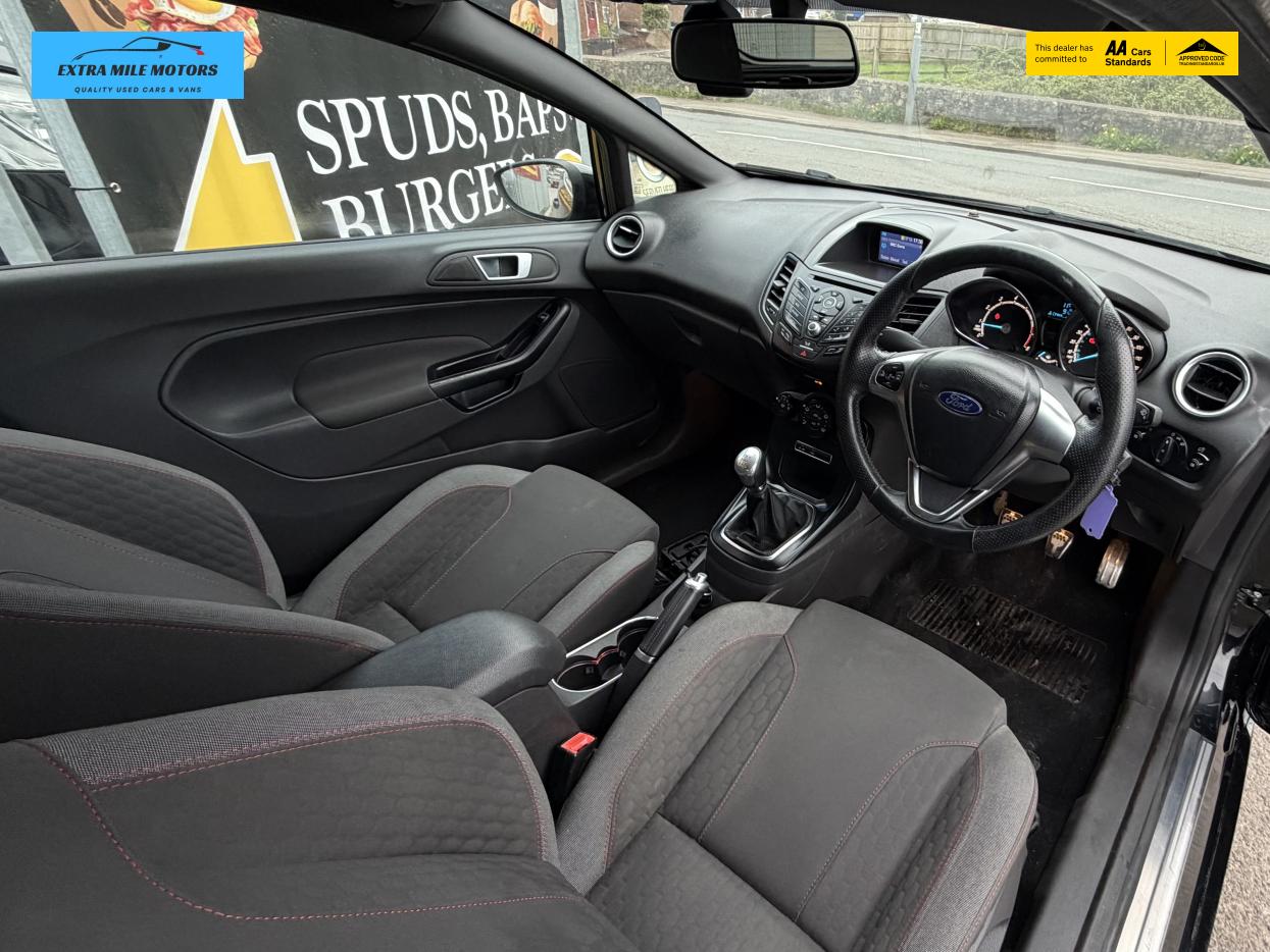 Ford Fiesta 1.0T EcoBoost ST-Line Hatchback 3dr Petrol Manual Euro 6 (s/s) (125 ps)