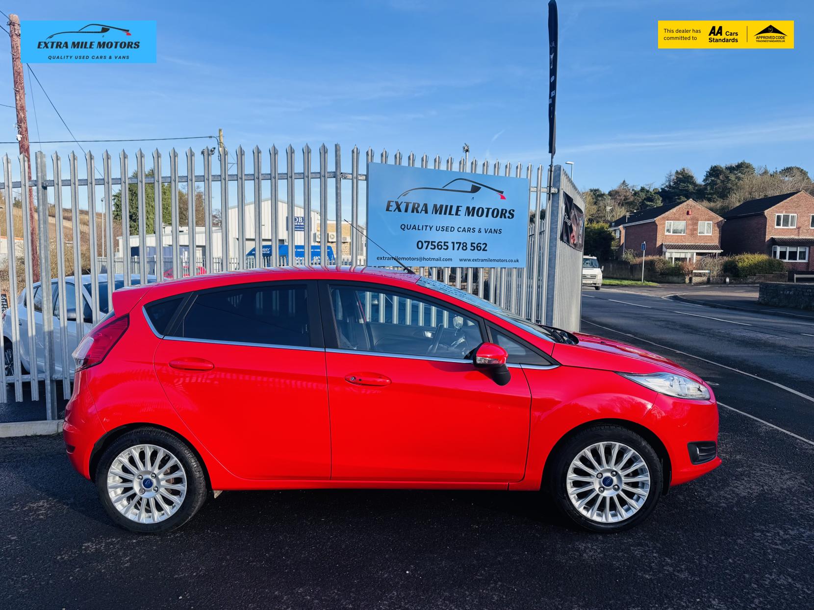 Ford Fiesta 1.0T EcoBoost Titanium Hatchback 5dr Petrol Manual Euro 5 (s/s) (100 ps)