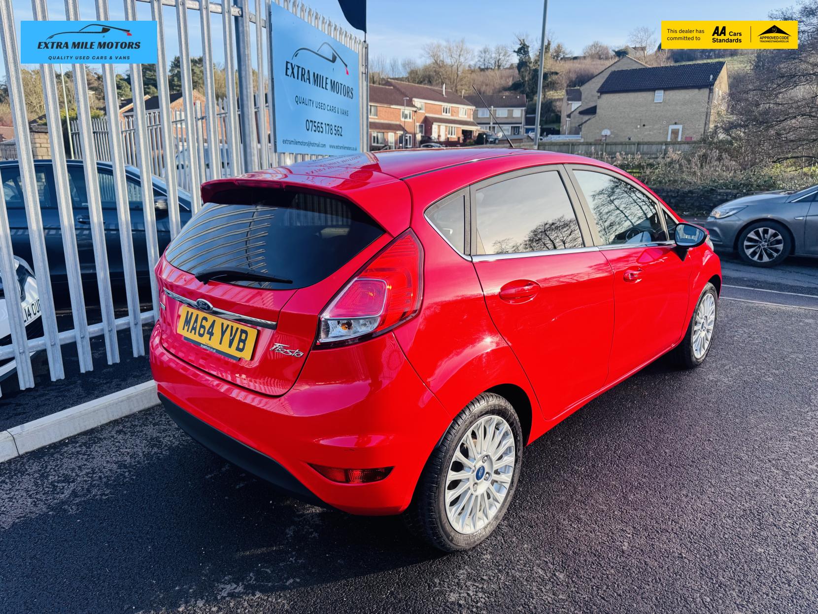 Ford Fiesta 1.0T EcoBoost Titanium Hatchback 5dr Petrol Manual Euro 5 (s/s) (100 ps)