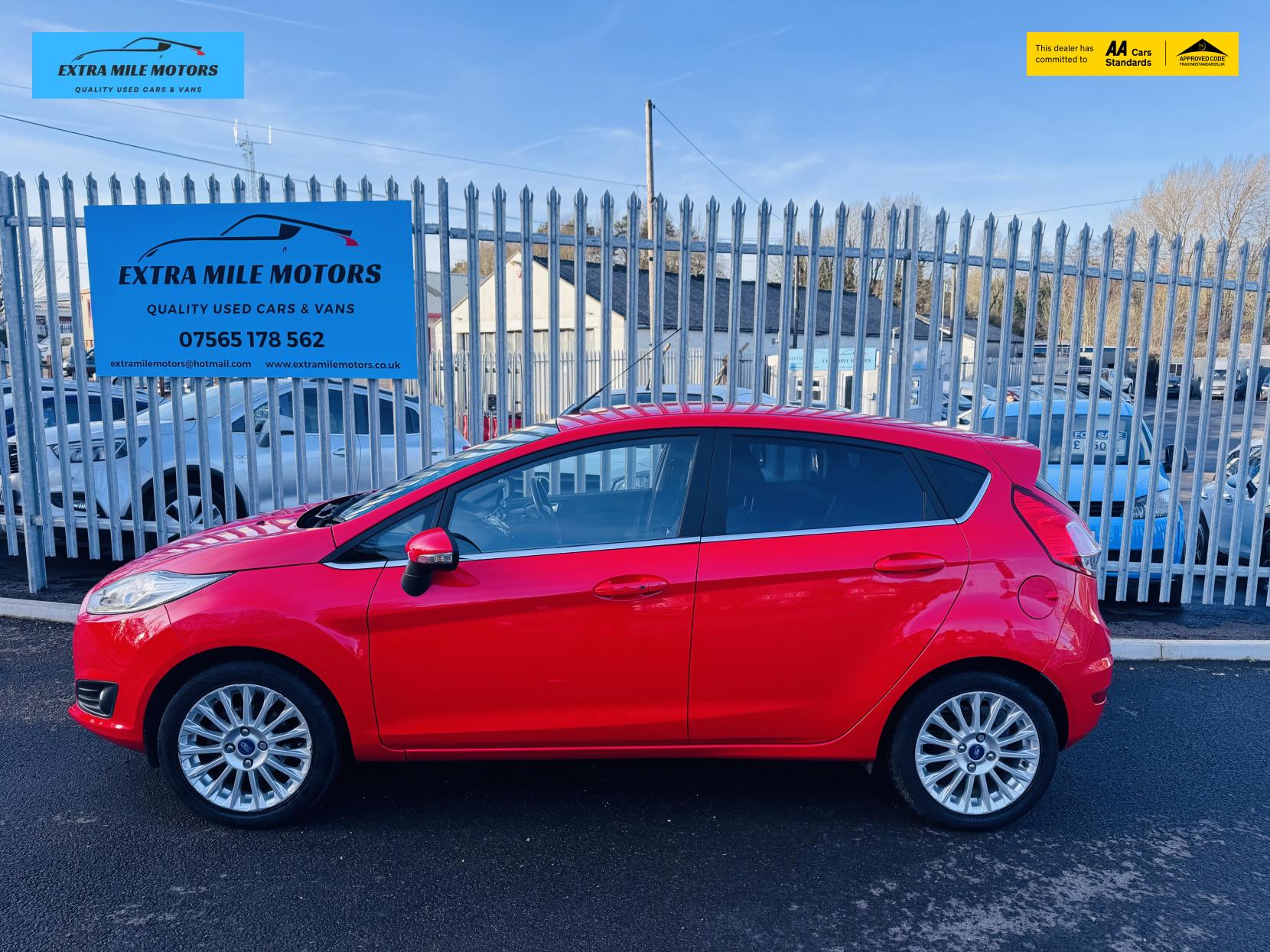 Ford Fiesta 1.0T EcoBoost Titanium Hatchback 5dr Petrol Manual Euro 5 (s/s) (100 ps)