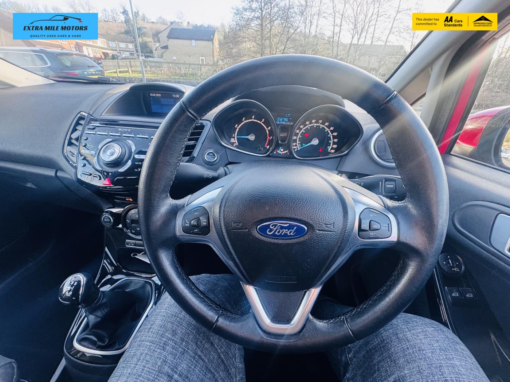 Ford Fiesta 1.0T EcoBoost Titanium Hatchback 5dr Petrol Manual Euro 5 (s/s) (100 ps)