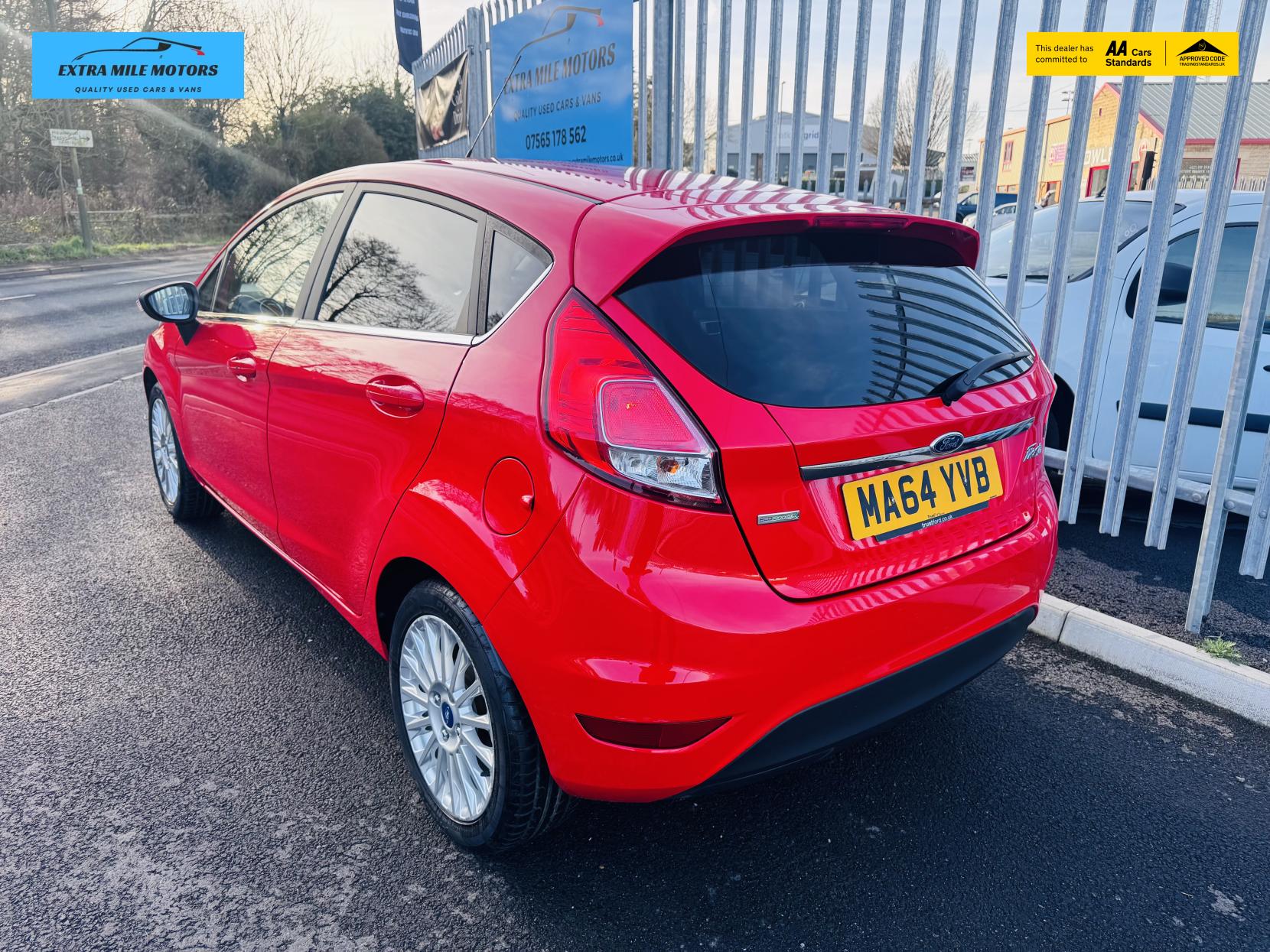 Ford Fiesta 1.0T EcoBoost Titanium Hatchback 5dr Petrol Manual Euro 5 (s/s) (100 ps)