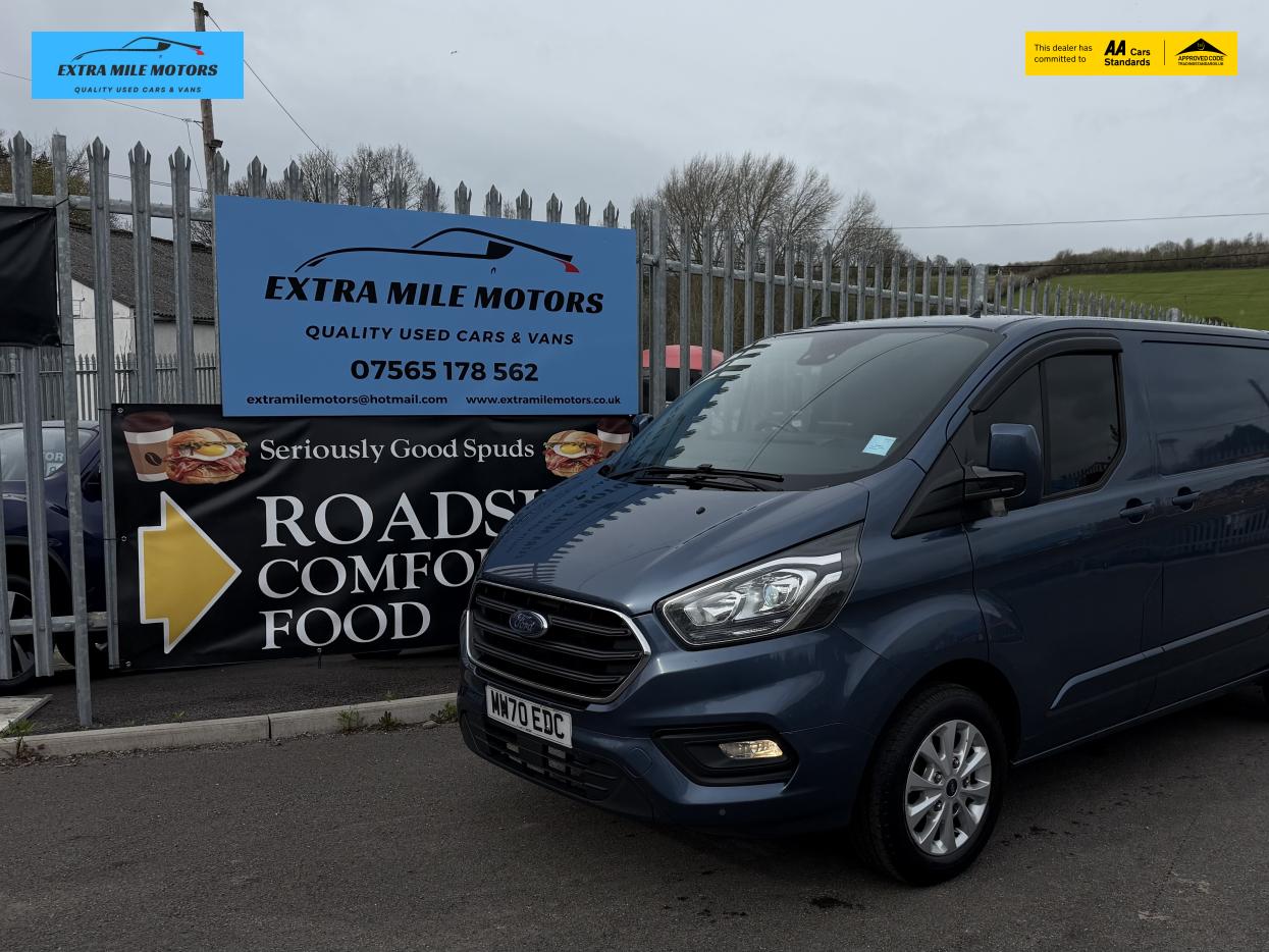 Ford Transit Custom 2.0 300 EcoBlue Limited Panel Van 5dr Diesel Manual L1 H1 Euro 6 (s/s) (130 ps)