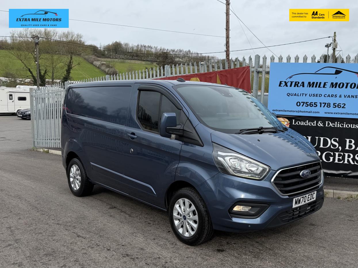 Ford Transit Custom 2.0 300 EcoBlue Limited Panel Van 5dr Diesel Manual L1 H1 Euro 6 (s/s) (130 ps)