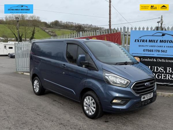 Ford Transit Custom 2.0 300 EcoBlue Limited Panel Van 5dr Diesel Manual L1 H1 Euro 6 (s/s) (130 ps)